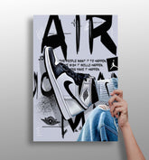Air Aluminum Print.
